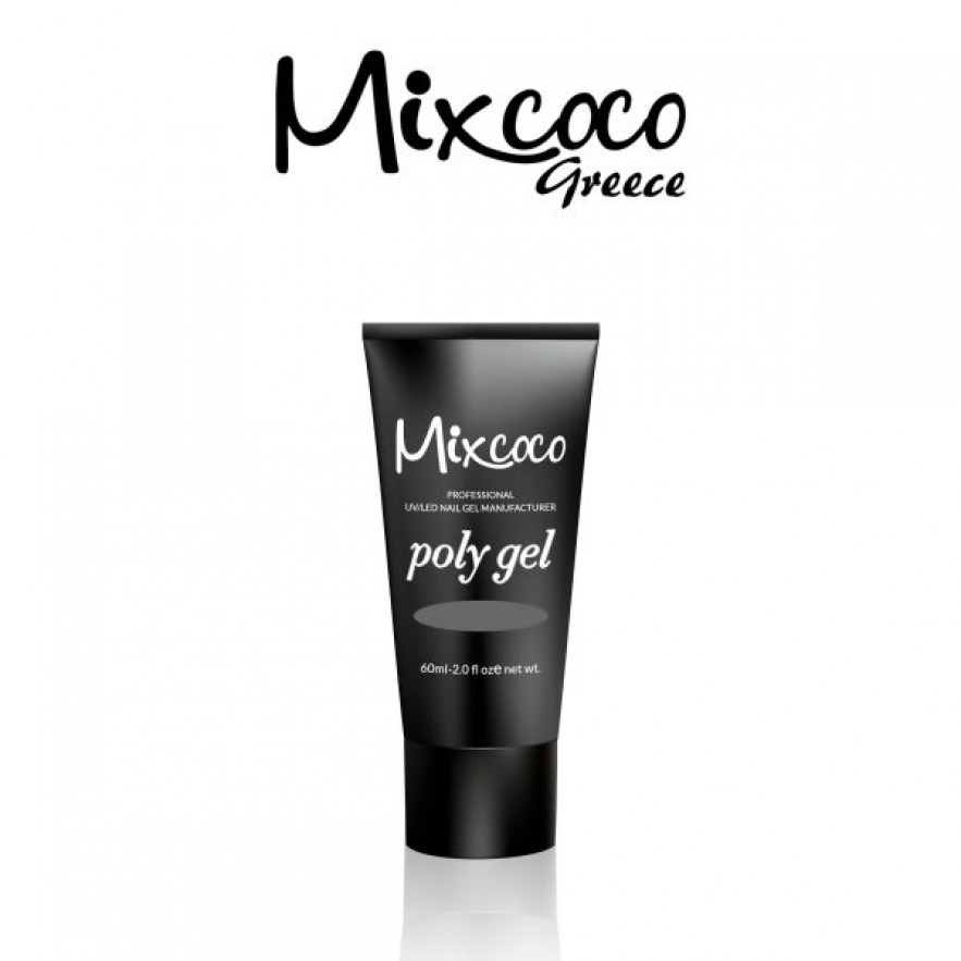 POLY GEL 60ML ΔΙΑΦΑΝΟ MIXCOCO