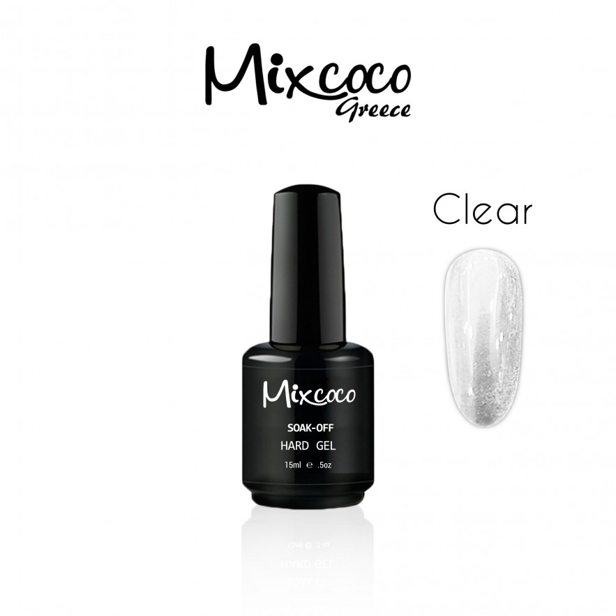 HARD GEL 01 15ML ΔΙΑΦΑΝΟ MIXCOCO