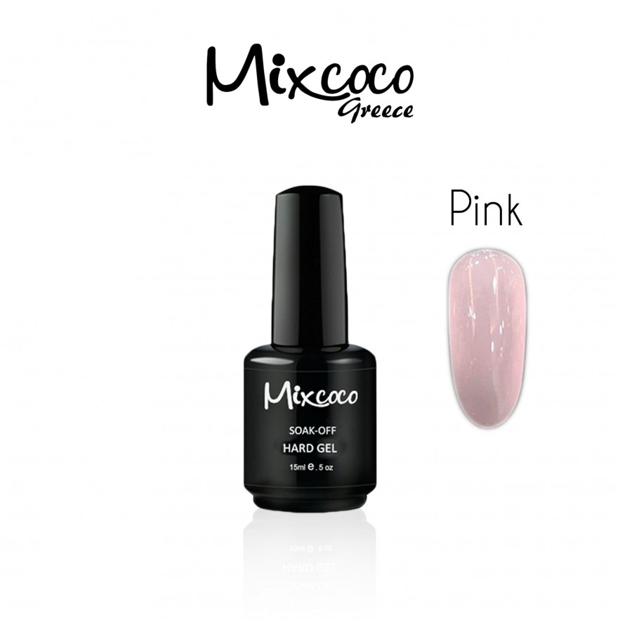 HARD GEL 03 15ML ΡΟΖ MIXCOCO