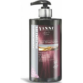 Yanni Extensions Keratin & Argan Oil Shampoo 500ml
