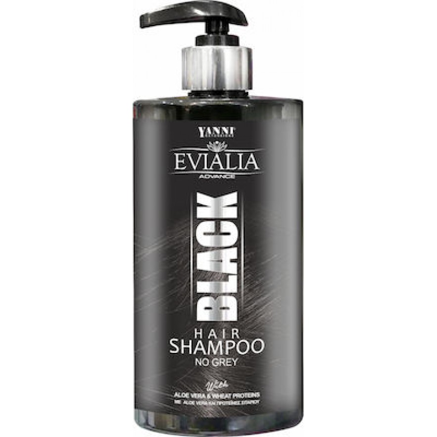 Yanni Extensions Evialia Black Hair Shampoo 500ml