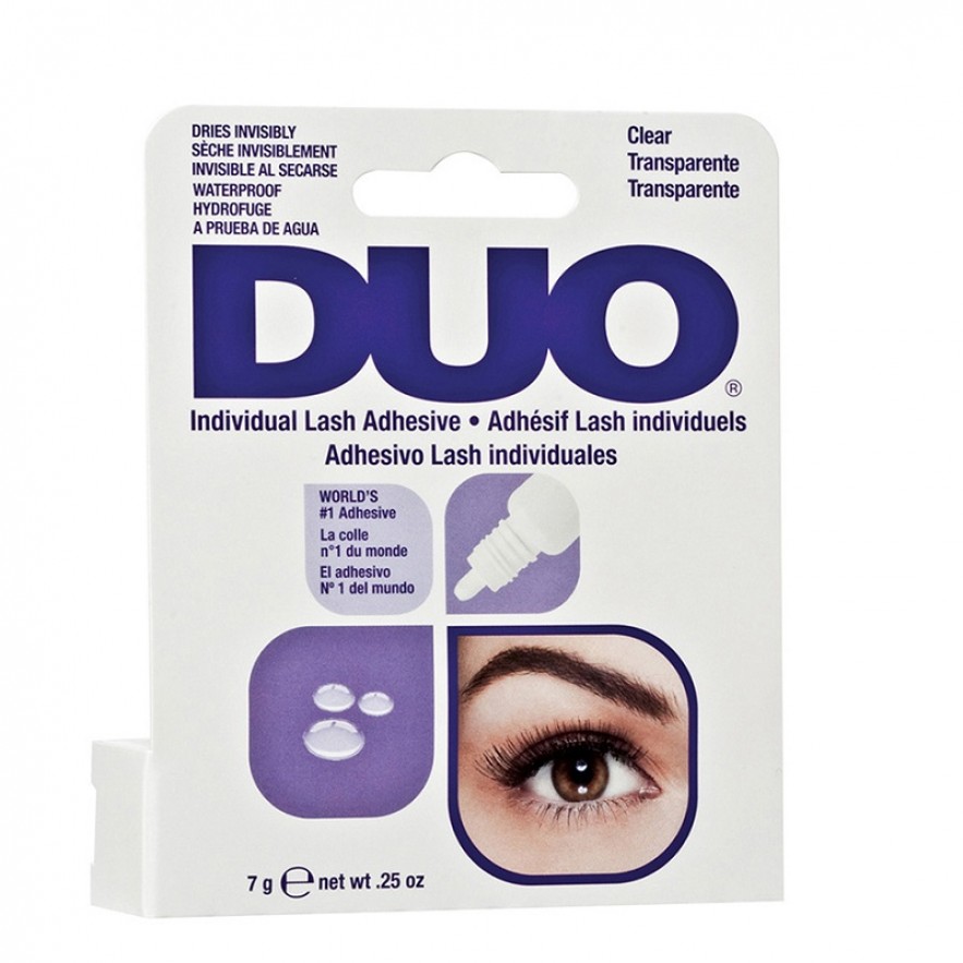 Duo clear individual lash adhesive